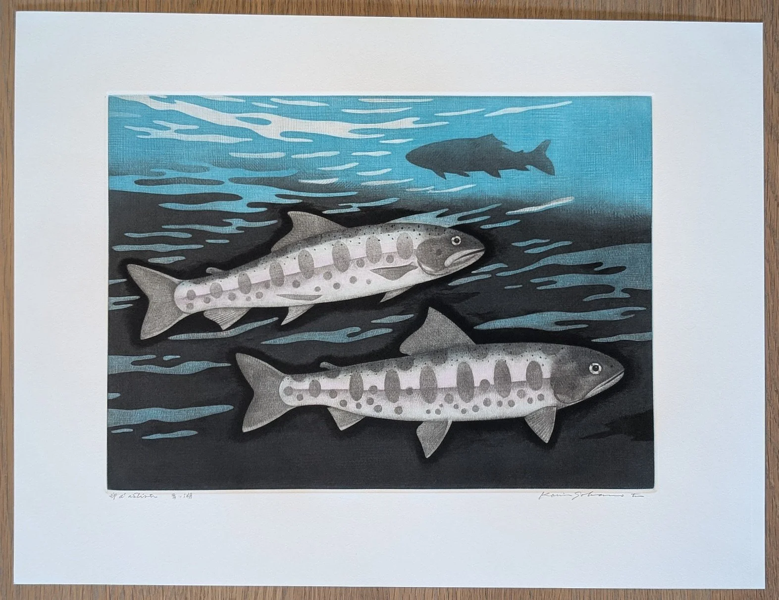 Koichi Sakamoto - シーラカンス (Coelacanth) | Japanese Prints
